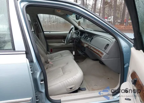 2008 Mercury Grand Marquis Ls from USA, damaged, VIN 2MEFM75V38X619604